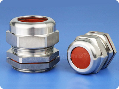 Stainless Steel Cable Gland with Viton Seal & O-ring (PG Thread)