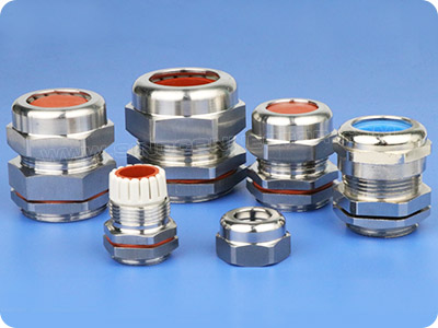 Stainless Steel Cable Gland with Silicone Seals (Metric Thread)