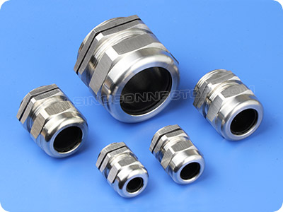 304, 316, 316L Metallic Stainless Steel Cable Gland (Short PG Thread)