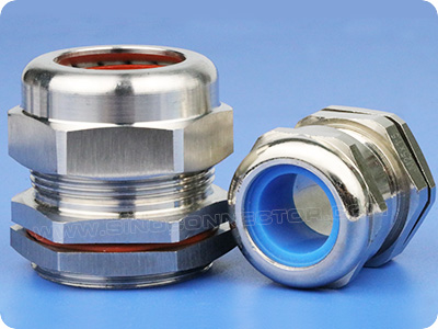 Stainless Steel Cable Glands with Silicone Rubber Seals (G Thread)