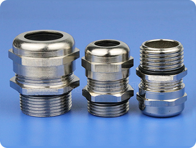 Metal Strain Relief Dome Fitting (NPT Taper Thread)