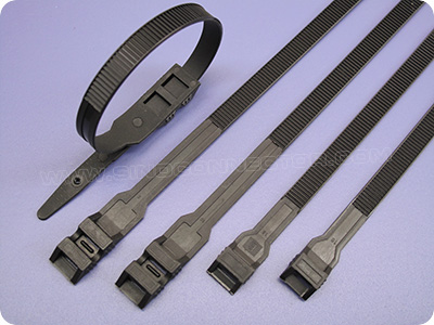 Double-locking Tie Wraps