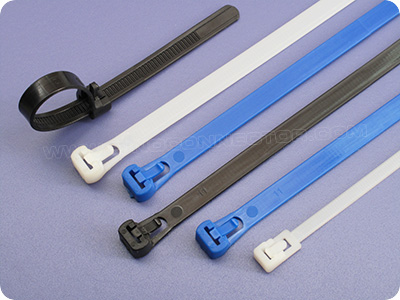 Releasable (Reusable) Cable Ties