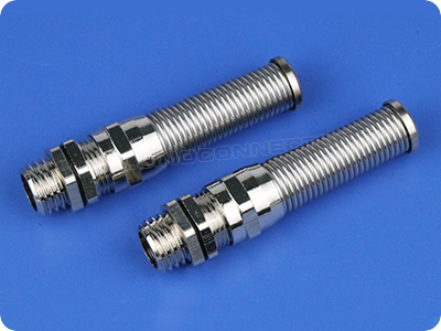 Metal Cable Gland with Anti-twist Protection (Long Metric Thread)