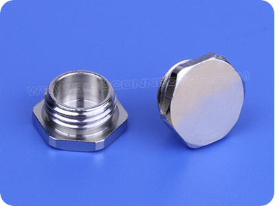 Metal Threaded Hex Plugs (Metric Thread)