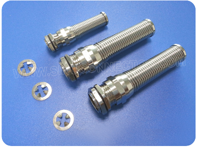 Spiral Brass EMC Cable Glands
