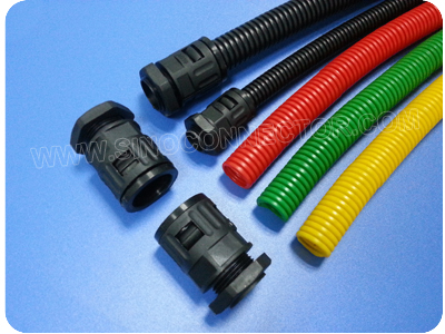 Conector rápido para tubo flexível (Rosca métrica)