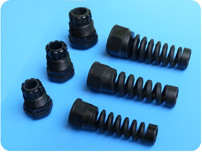 Split Type Nylon Cable Glands with Cable Protector (PG Thread)