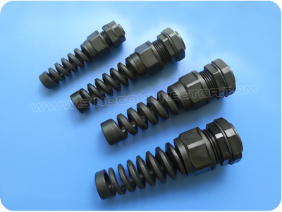 Bend & Flex-Protecting Plastic Cable Glands (G Thread)