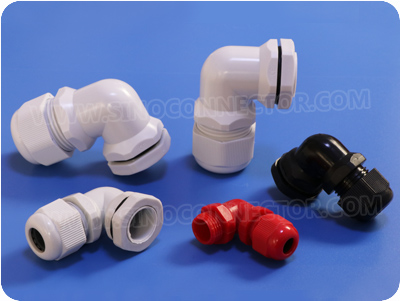 Nylon Elbow Cable Glands (Short PG Thread)