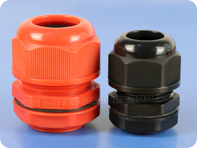 Plastic Flange Cable Glands (Metric Thread)